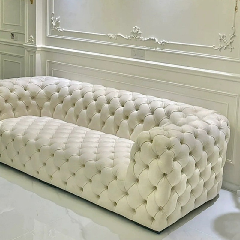 Luxury Lunar Surface Minimal Couch