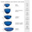 Imperial Blue Ramen/Large Noodle Bowl