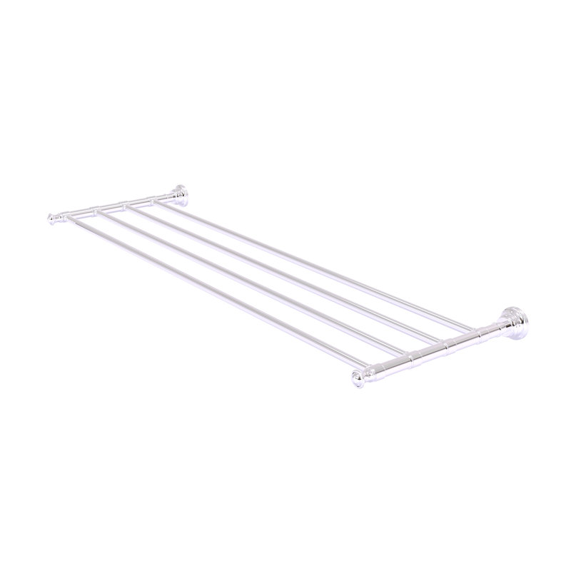 Porte-serviettes mural Freyja, Chrome poli, P 12,7 po x l 38 po x H 2 po