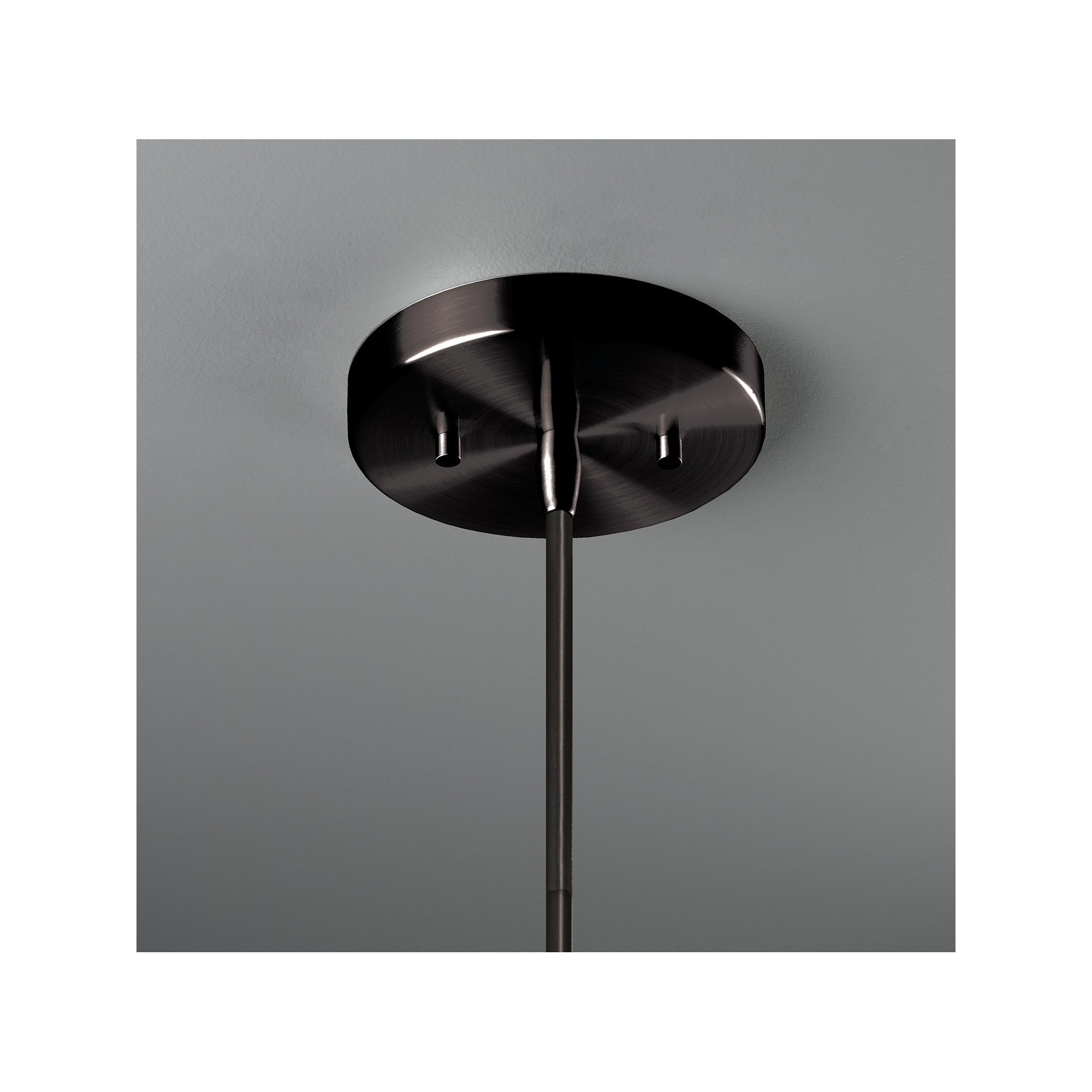 Logan Single Light Ceramic Dimmable Pendant, Matte Black, Terra Cotta