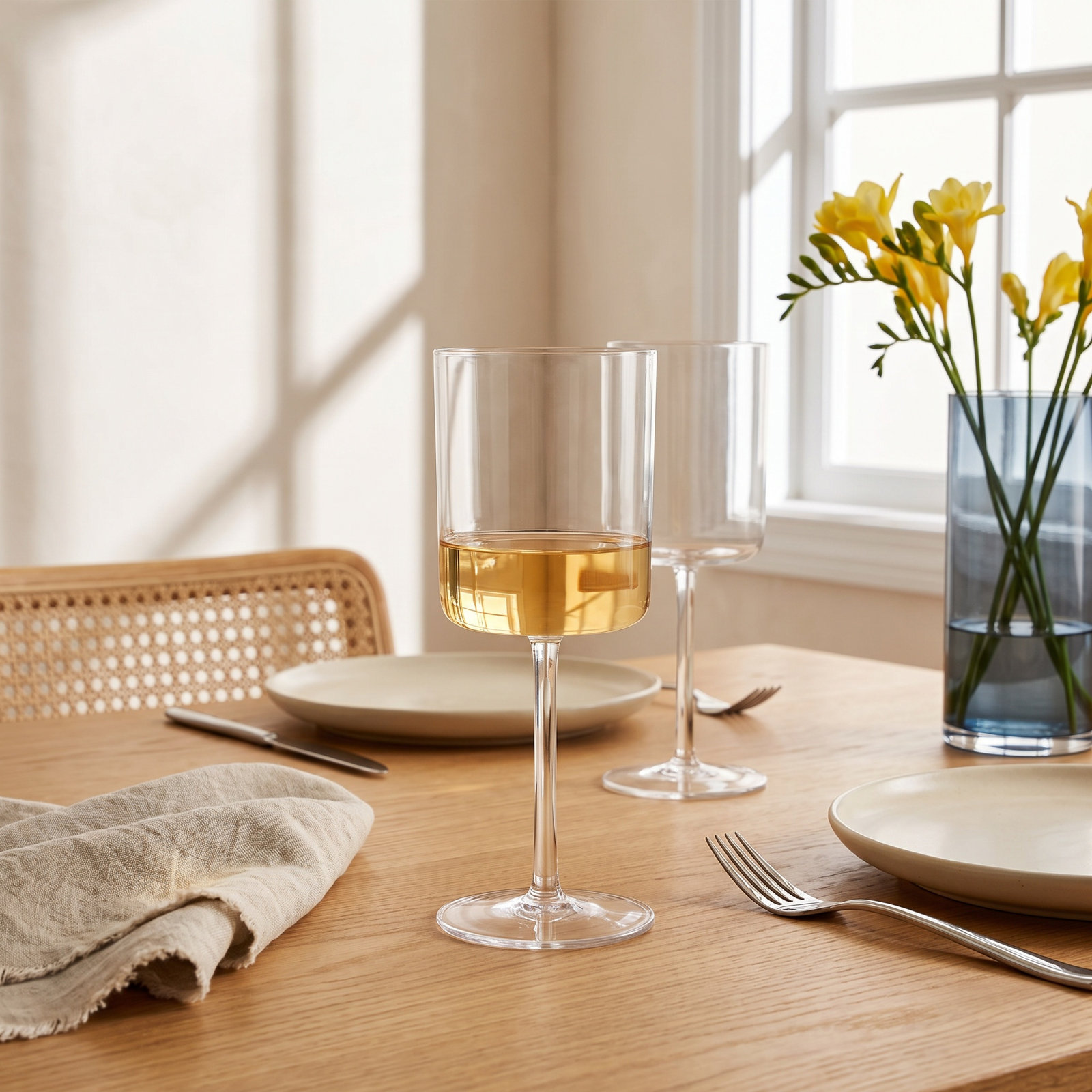 Urbo Red Wine Glass, Clear, 14 oz