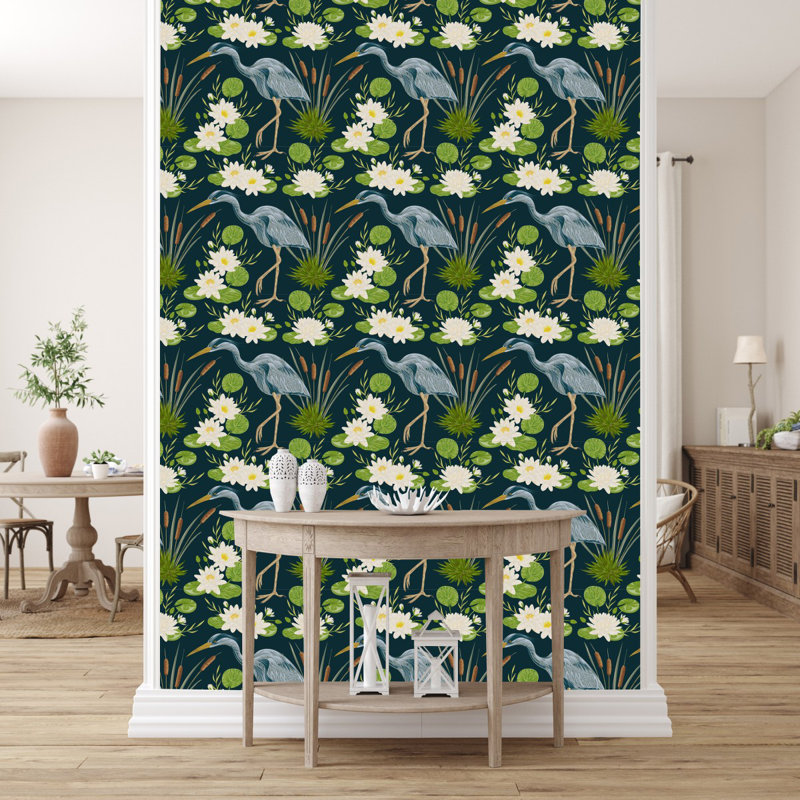 Floral Tile, 2.08' W x 10.42' L