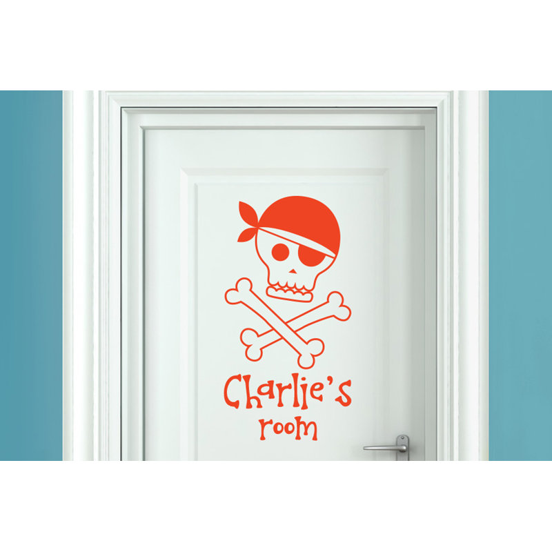 Nautical & Beach Wall Decal, Orange