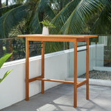 Table de bar en bois