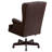 High Back Traditional Tufted LeatherSoft Executive Swivel Ergonomic Office Chair-435207968