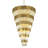 Transitional 60 Light Gold Tiered Crystal Chandelier-92361841-122499031