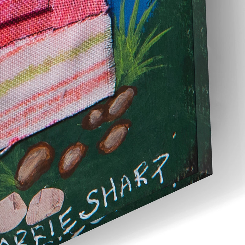 Art mural épique «Nightime by the Fire» par Carrie Sharp, 12 po x 12 po