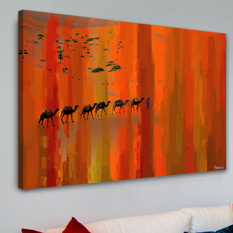 Parvez Taj - Wrapped Canvas Print, 76cm H x 114cm W x 3.81cm D