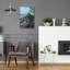 «Terrace View» par Page Pearson Railsback, art mural en verre acrylique-1245041191