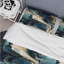 Ensemble de housse de couette Beige Cosmic Marble Elegant Whirls-1354876791