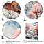 «Pink City Art Deco Charm I», art mural ville art déco-1866551383-1866551380