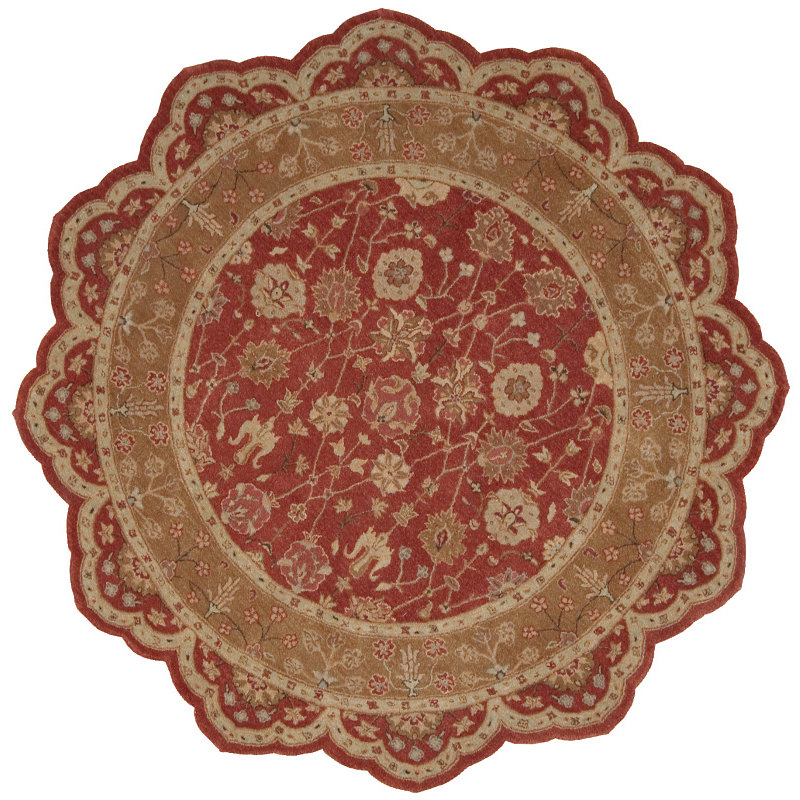 Lundeen Wool Oriental Indoor Rug, Novelty 6' x 6'