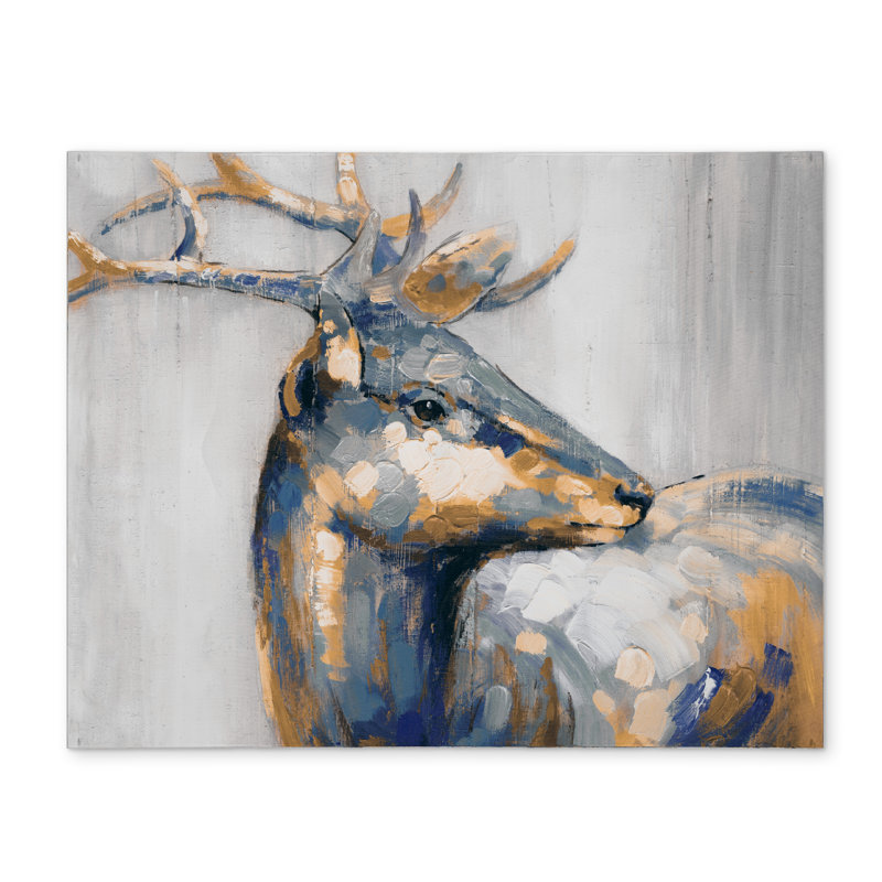 Napperon Golden Deer | Décoration de chambre contemporaine
