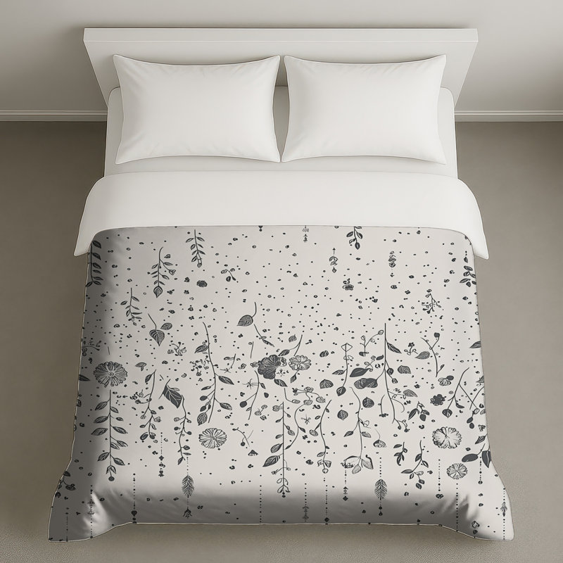 Housse de couette Botanical Bedding, Lit simple
