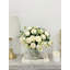 Arrangement de pivoines roses dans un vase-107283953