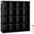 Cube Storage Organizer, 16-Cube Shelves Units, Plastic S...