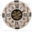 Winifred Roman Gear Wall Clock