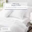 Ensemble de draps 100% coton à longues fibres 525 fils Pointehaven-749976994-749972105