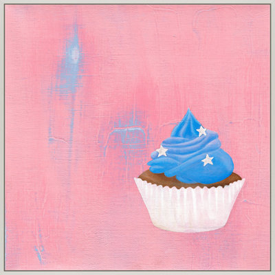Star Cupcake Print by Katy Montica