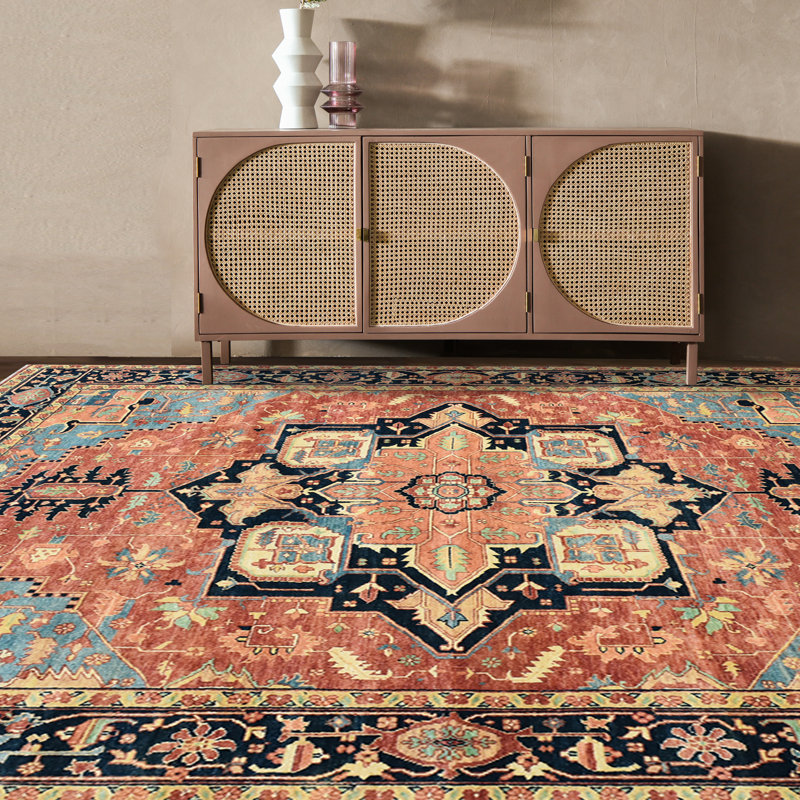 Hand Knotted Wool Oriental Area Rug, Rectangle 10' x 14'