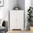 Corner Cabinet In White With Adjustable Shelf And 2 Doors - Freestanding For Bathroom, Kitchen, Living Room Inviting Storage Narrow Shelves Room, Bedroom