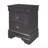 Metallic Grey Nightstand-529675707