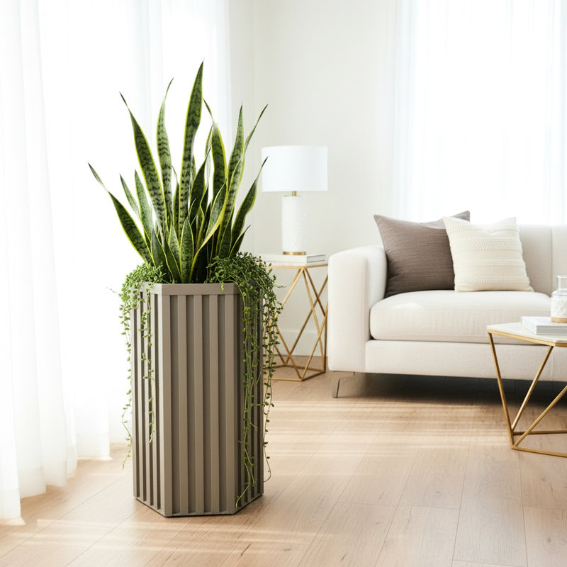 Hexagon Column Planter