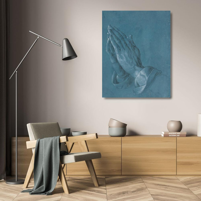 Praying Hands, 24" H x 19" W