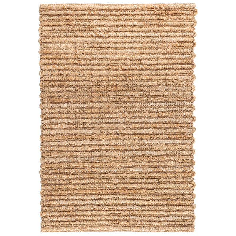 Dunes Natural Handwoven Jute Rug, Runner 2'6" x 8'