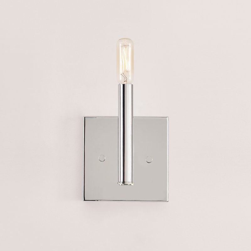 Vector 1 - Light Bath Sconce, Chrome, No