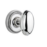 Rope Rosette with Homestead Door Knob