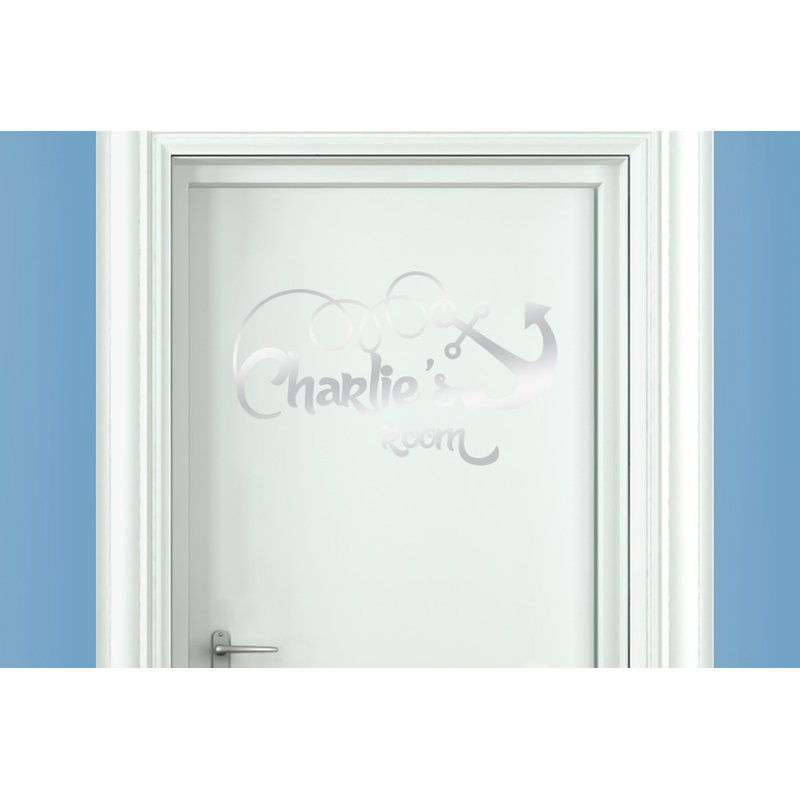 Nautical & Beach Wall Decal, Yes, Shiny Silver