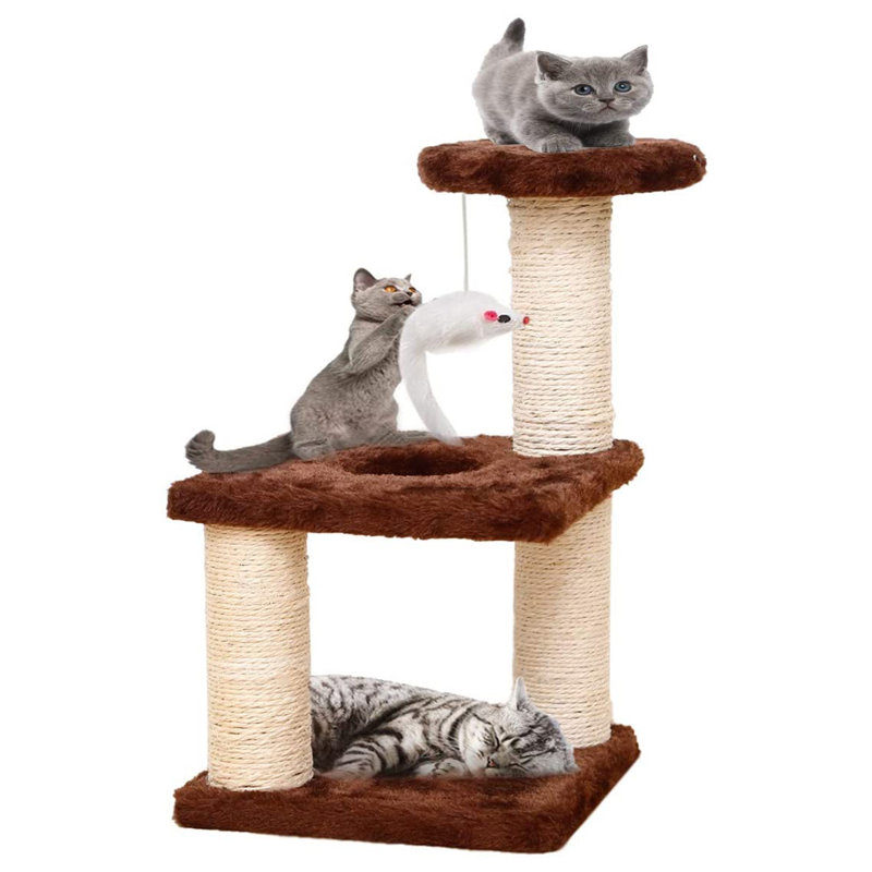 Arbre à chat 15,85 "Daemen, Café