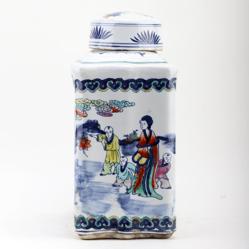Handmade Porcelain China Jar