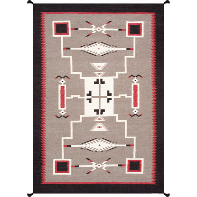 Tuscany Handmade Kilim Wool Geometric Area Rug
