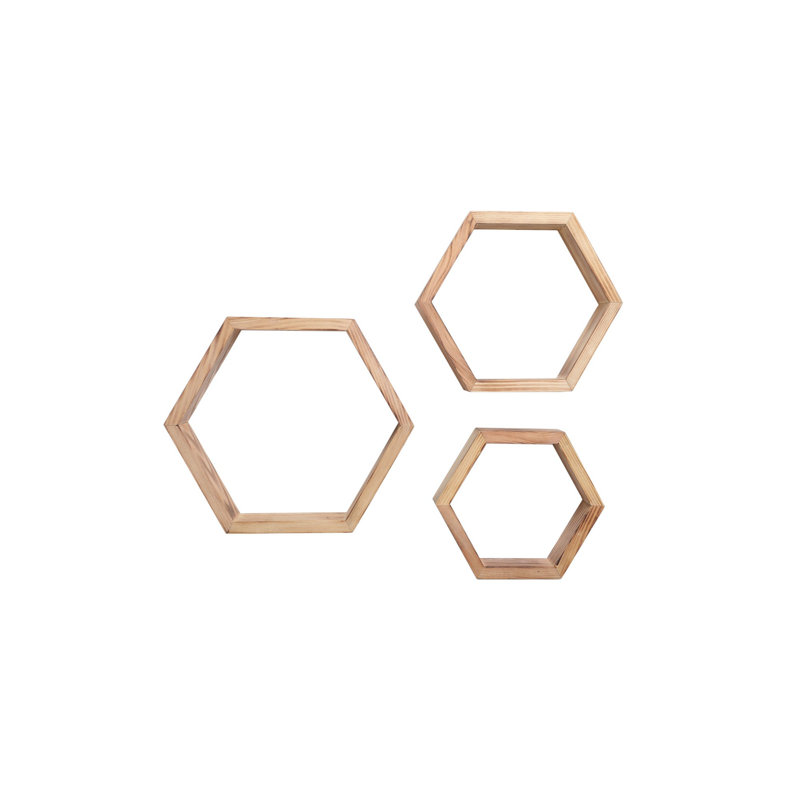 Tablette décorative Kjersten, Chêne