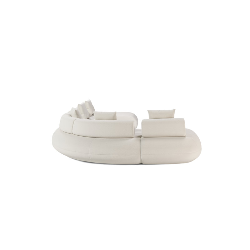 Canapé modulaire Dannita 03 In Vainilla Bouclet