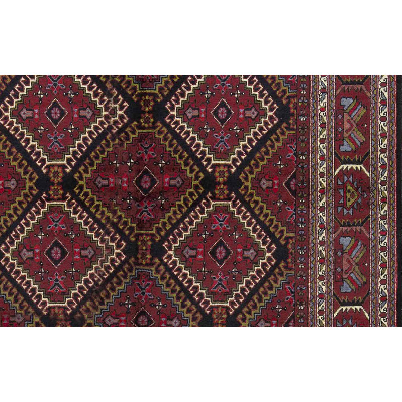 Afghan One-of-a-Kind 6'7" X 9'5" Area Rug