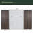 Queen Murphy Bed Wall Bed With Storage Doors-930566111