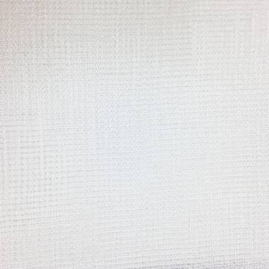 Europatex Striped 110 Sheers White, Very Lightweight Lace, Mesh Fabric, Home Decor Fabric