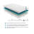 Bed Mattress Gel-Infused Memory Foam Mattress, Firm, White, Mattress In A Box-1840689292-1840689295