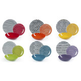 Crazy Line 18 Piece Porcelain Dinnerware Set - Service for 6