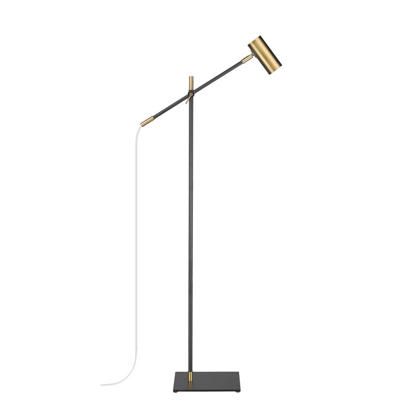 Lampe de travail sur pied 48,25 po Mabery, Vieux laiton