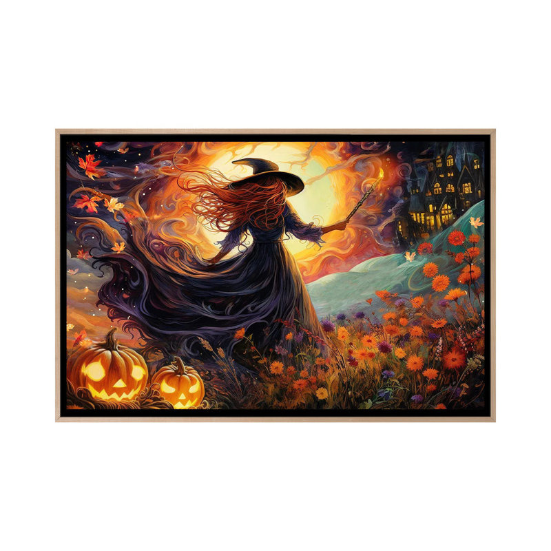 «I Put A Spell On You», reproduction d'art sur toile encadrée, H 18 po x l 26 po, Impression encadrée sans passe-partout