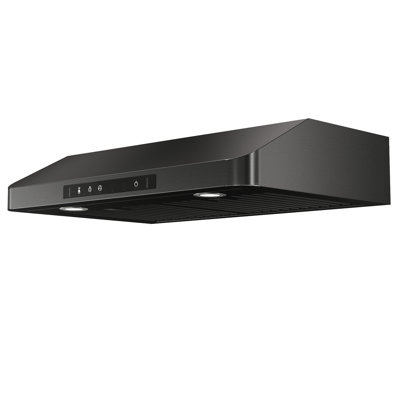 VIKIO 30" 900 CFM Ducted Under Cabinet Range Hood with 3-Way Venting, Removable GU10 LED