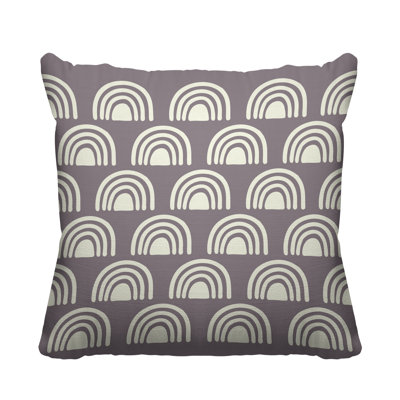 Coussin décoratif à motif abstrait