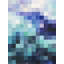 Housse de couette simple Modern Blue Abstract-118244595-118244597