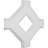 Inner Diamond Intersection for 8" Traditional Coffered Ceiling System