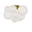 Plafonnier blanc opale Clarksdale 120 W-1547595857