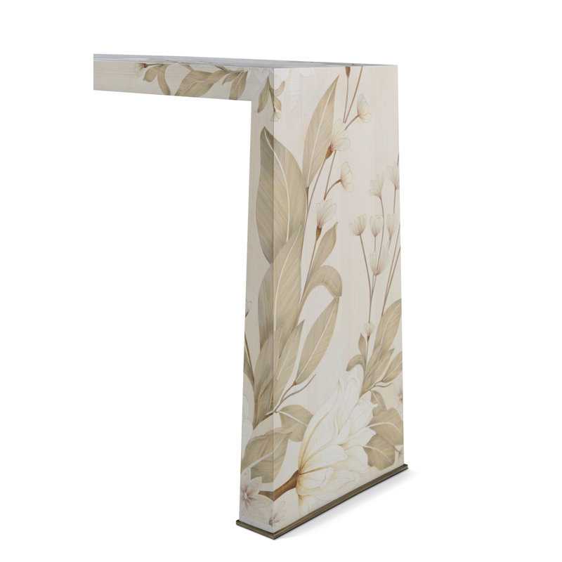 Bouquet 56.5'' W Console Table, Buttercream